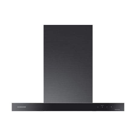 Samsung 30-in. Bespoke Smart Wall Mount Chimney Hood with 630 CFM in Clean Deep Charcoal NK30CB600W33AA